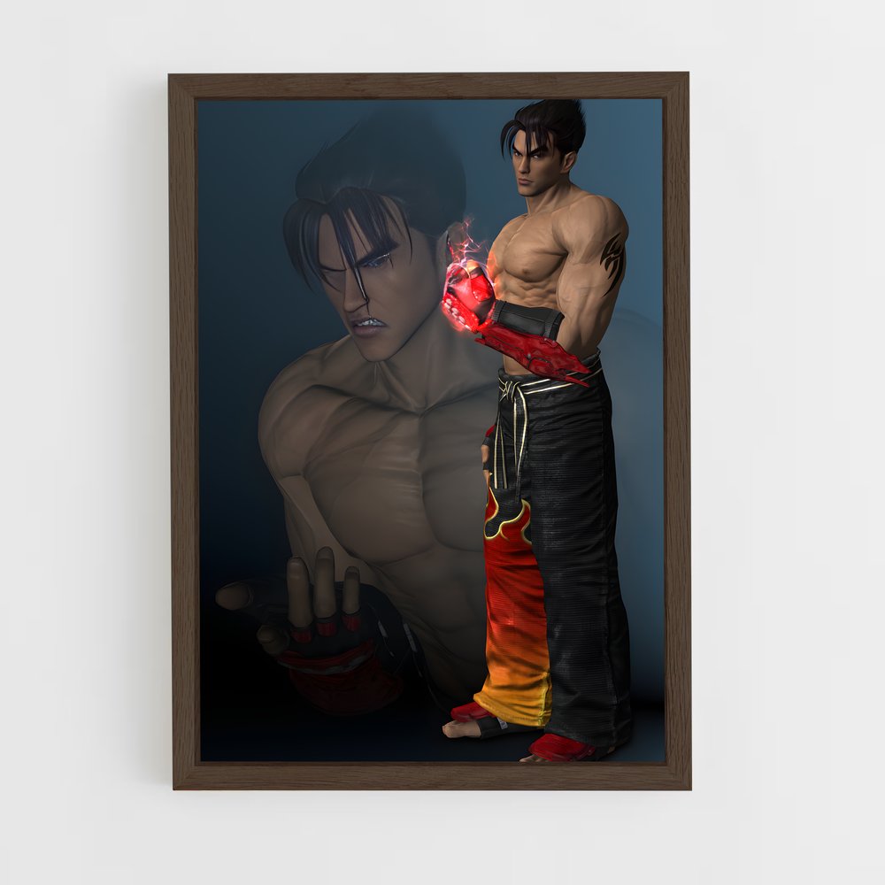 Poster Jin de kazama – affiche Tekken (vue 5)